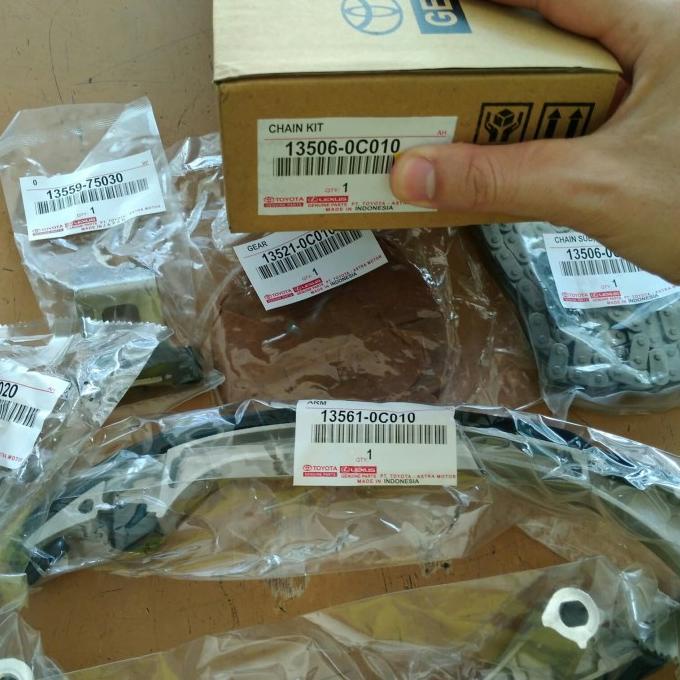 Rantai timing keteng rante chain set innova bensin tensioner damper