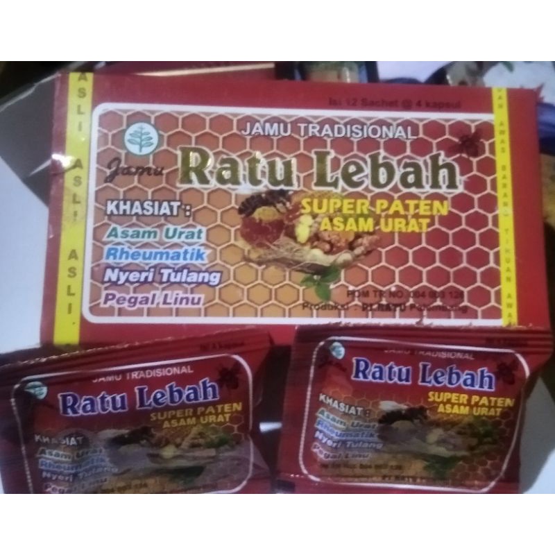 RATU LEBAH SUPER PATEN ASAM URAT JAMU TRADISIONAL