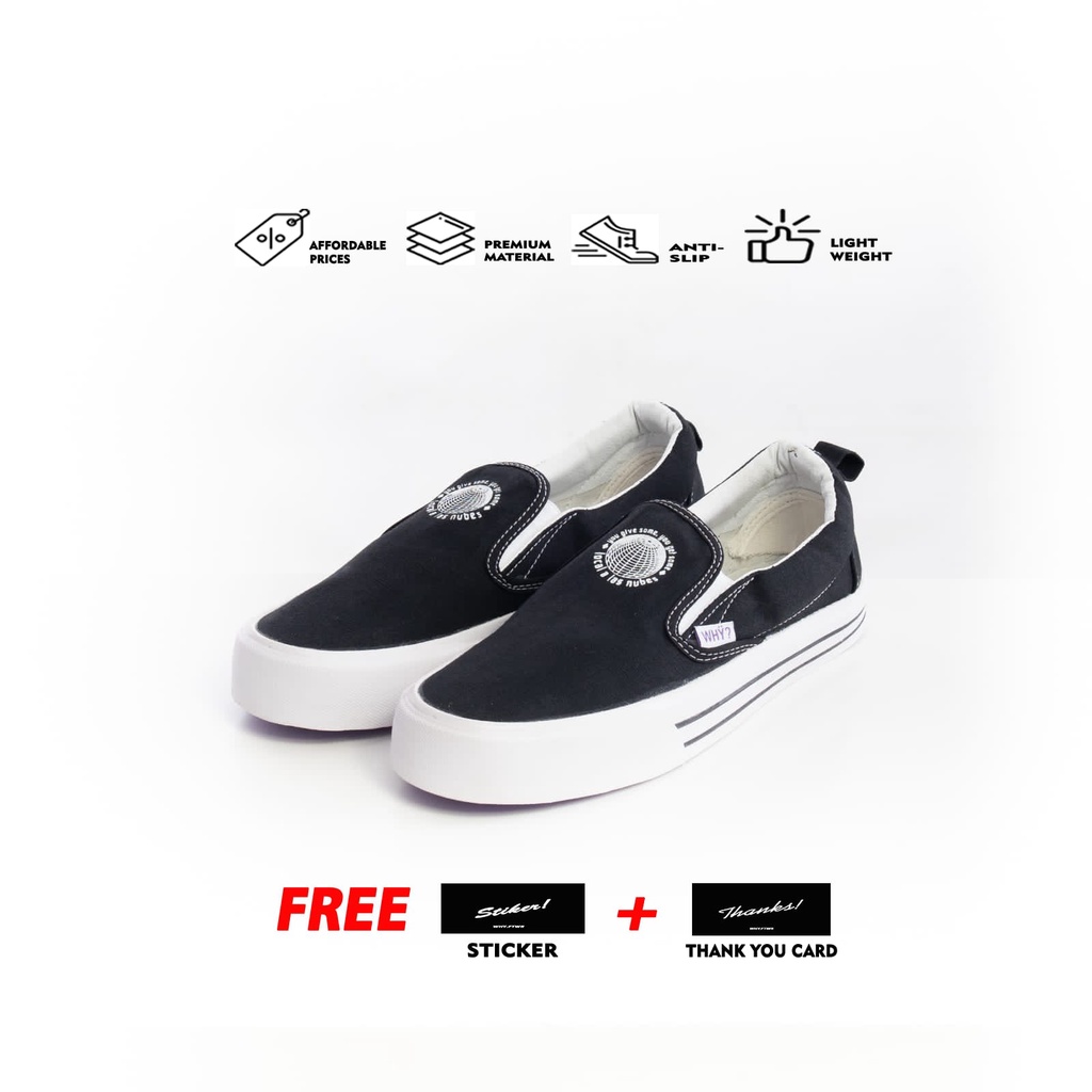 Sepatu Why Footwear - Slip On  Why Master Why