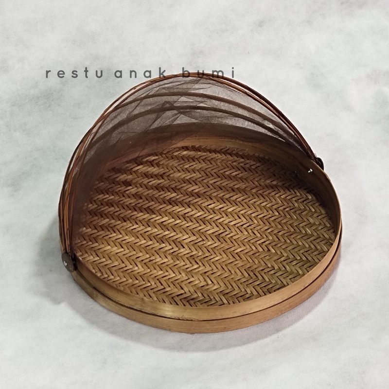 

(B117) Tudungsaji Bulat Datar S 25cm/Hadiah/Lamaran/Parcel Lebaran/Natal/Acara/Catering/Hampers/Hantaran/Makanan/Minuman/Keranjang Buah/Souvenir/Wadah Serbaguna/Basket/Craft/Fruit Box/Sembako/Teh/Gula/Beras/Telur/Seserahan/Kado/Gift
