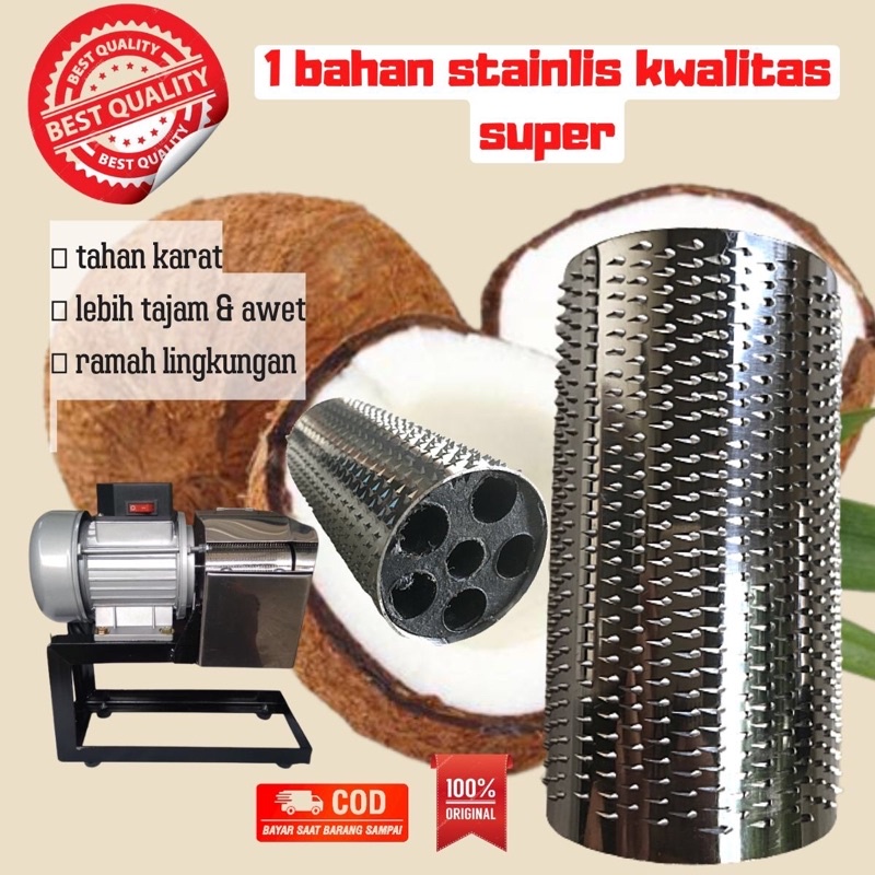 Roll parut kelapa listrik/ rol parut/ parut kelapa listrik/ parutan/ parut revill