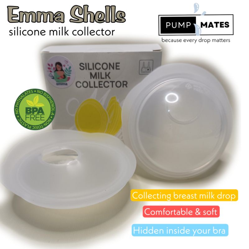 EMMA SHELLS Breast Milk Collection Shells - Nipple Protector