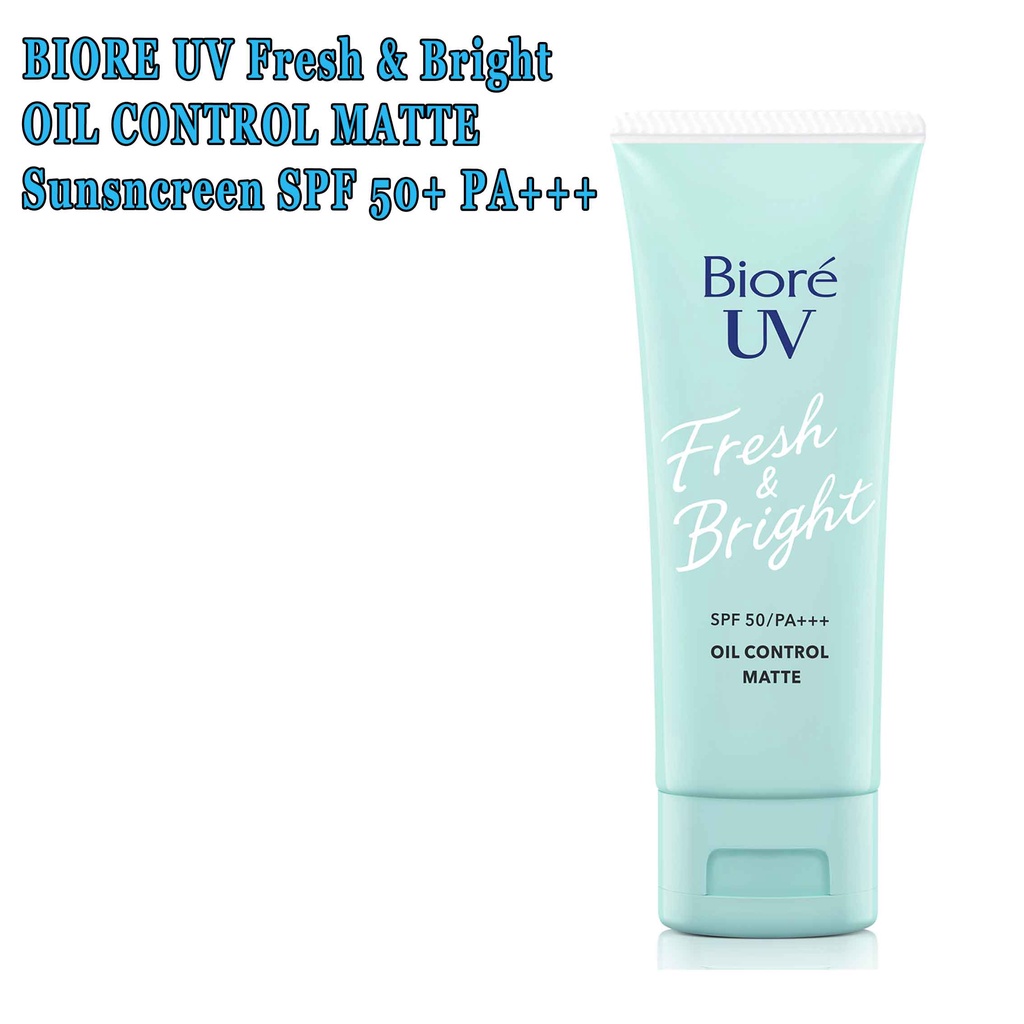 BIORE Sunscreen Wajah* BIORE UV Fresh&amp;Bright* Sunscreen SPF 50+* 30grm