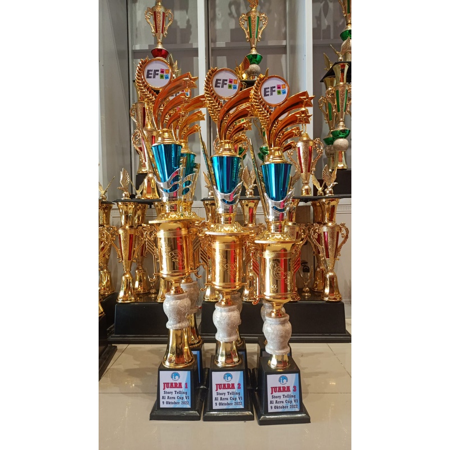PIALA SET 123 TINGKAT 4 DAN TINGKAT 1 JUARA 123 VOLI VOLLY