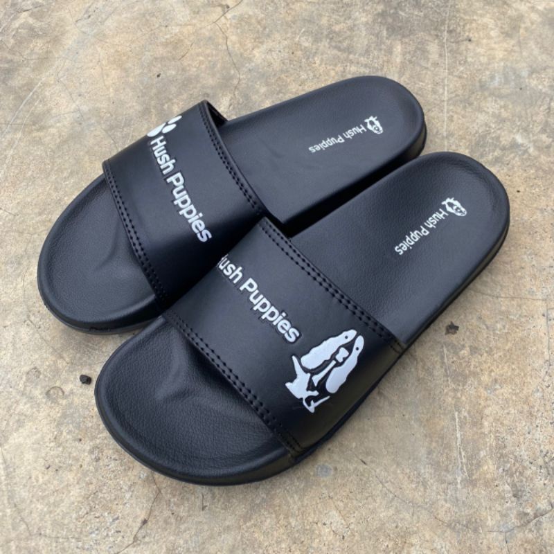 Sandal Hush Puppies Unisex Sandal Pria Wanita Terbaru Sendal Slop Pria Wanita Sandal Slide