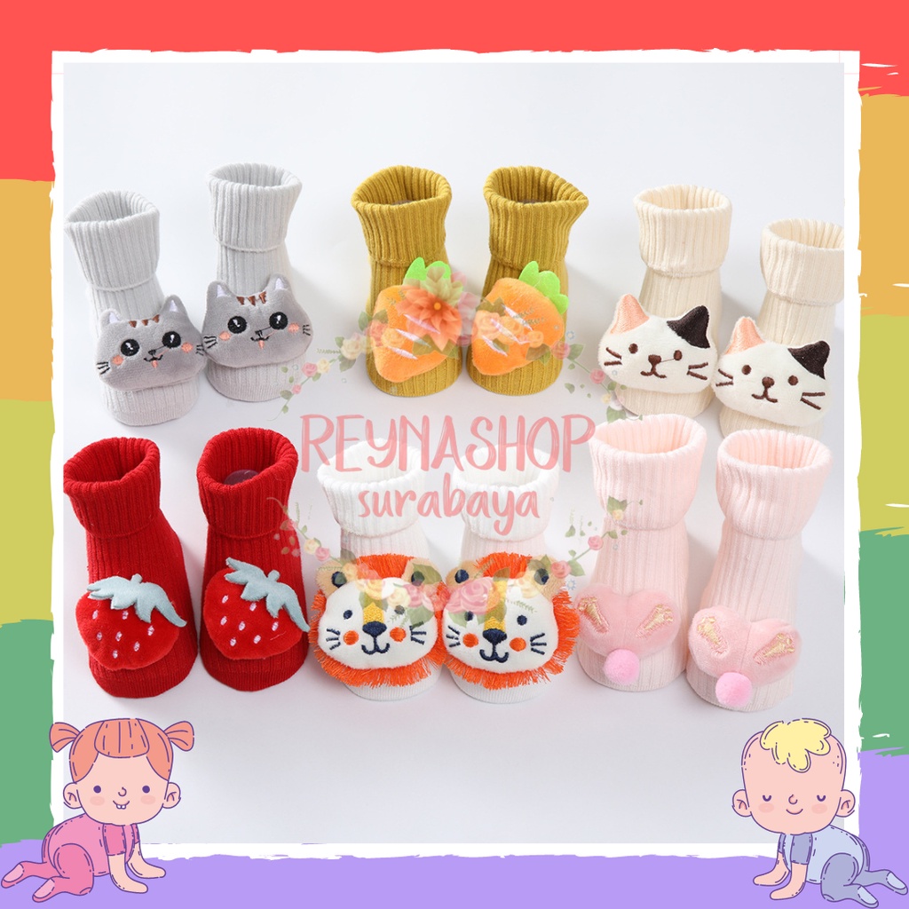 KAOS KAKI BAYI Kaos Kaki Anak / KAOS KAKI BAYI MOTIF Timbul 3D.