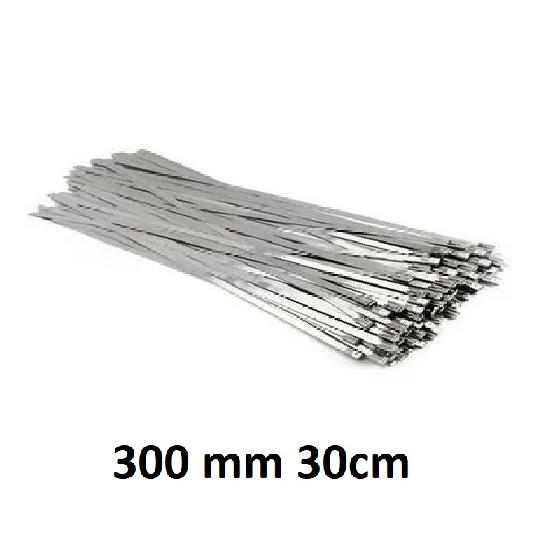 Jual Kabel Cable Ties Tie Besi Stainless Steel Pengikat Knalpot Klem 30