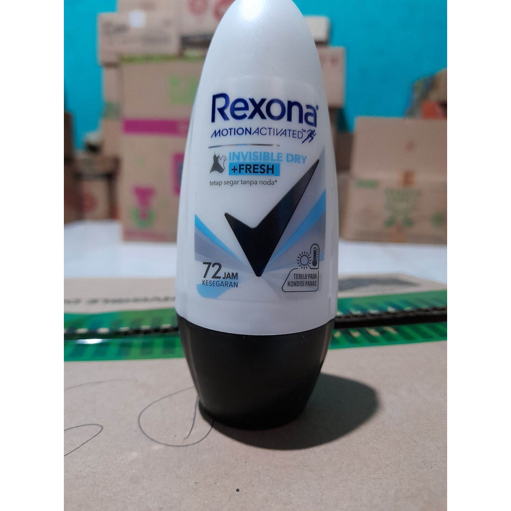 Rexona Men Invisible Dry, Adventure, Lime Cool, Ice Cool, Ultra Recharge, Sport Defense, Activ Bright, Charcoal Deodorant Roll On Pria