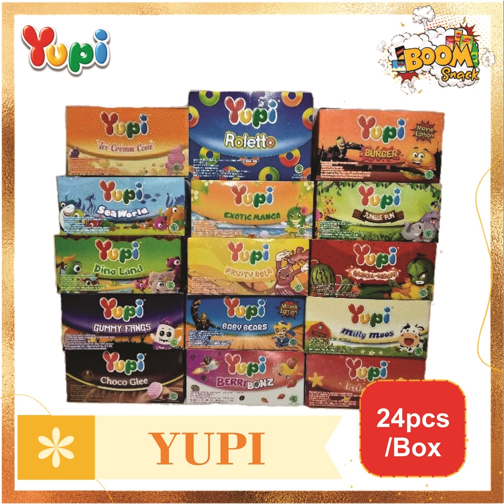 BOX - Yupi 500 Isi 24 pcs