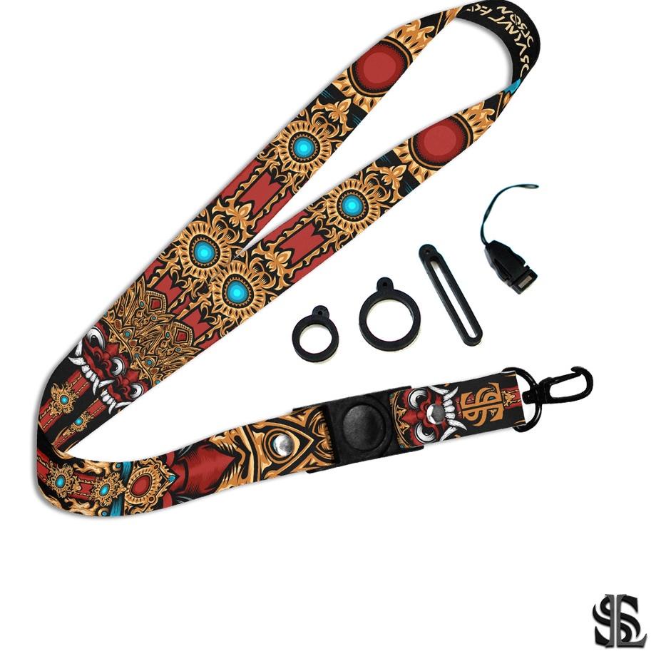 

국 SL Premium lanyard motif Barong - Barong Series BRG-05 Kekinian