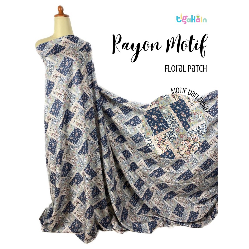 Rayon Viscose Motif / Rayon Motif