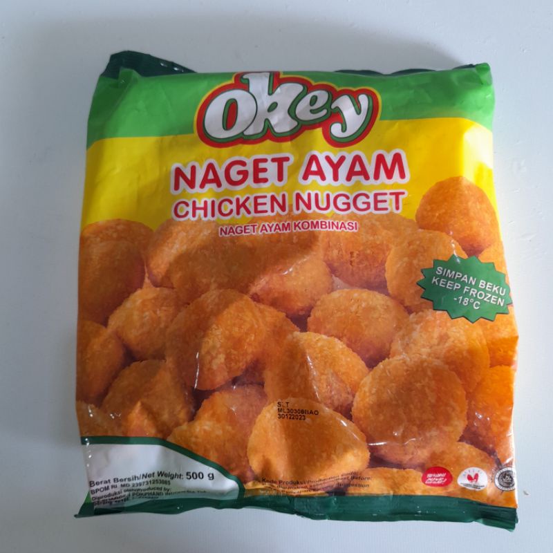 

Okey Nugget Ayam 500g / Naget Koin