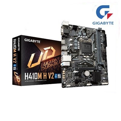 Gigabyte Motherboard H410M-H V2 Micro ATX LGA1200 2 x DDR4