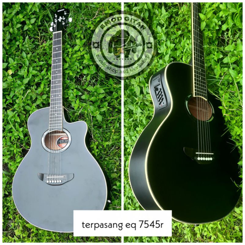 Gitar akustik elektrik yamaha apx 500ii eq 7545r custom kualitas PREMIUM