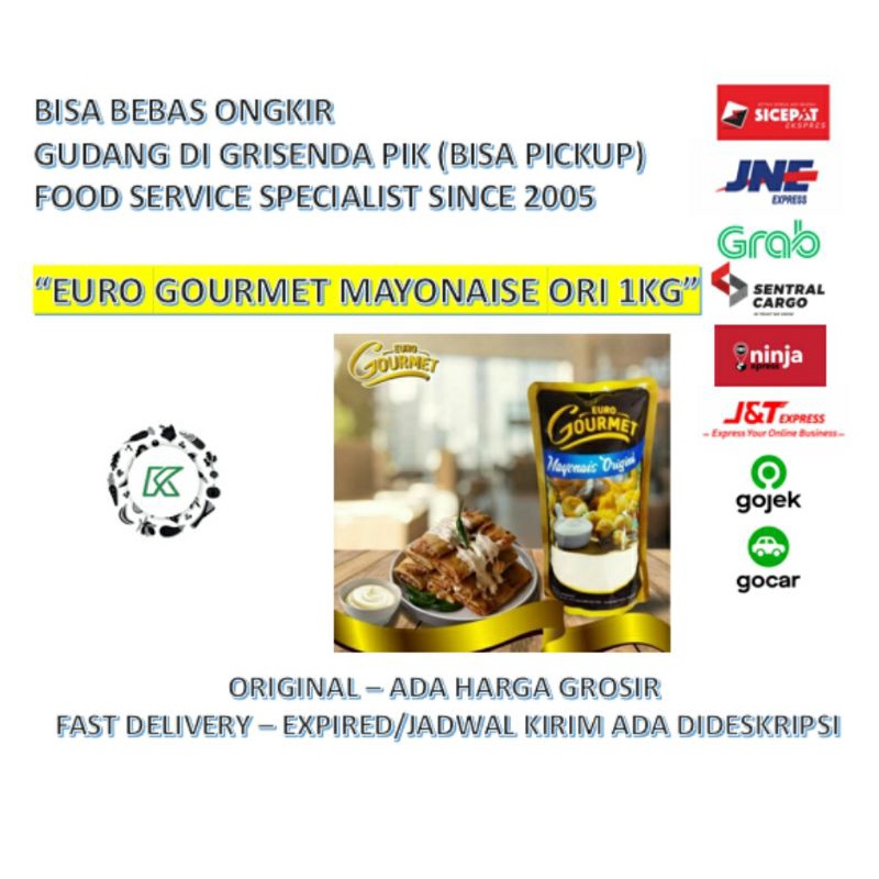 

Euro Gourmet Mayonaise Original 1kg