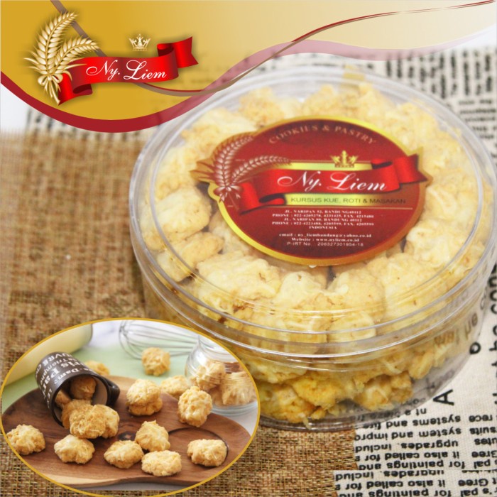 

Butter Cheese Kue Kering ala Ny. Liem 1 toples