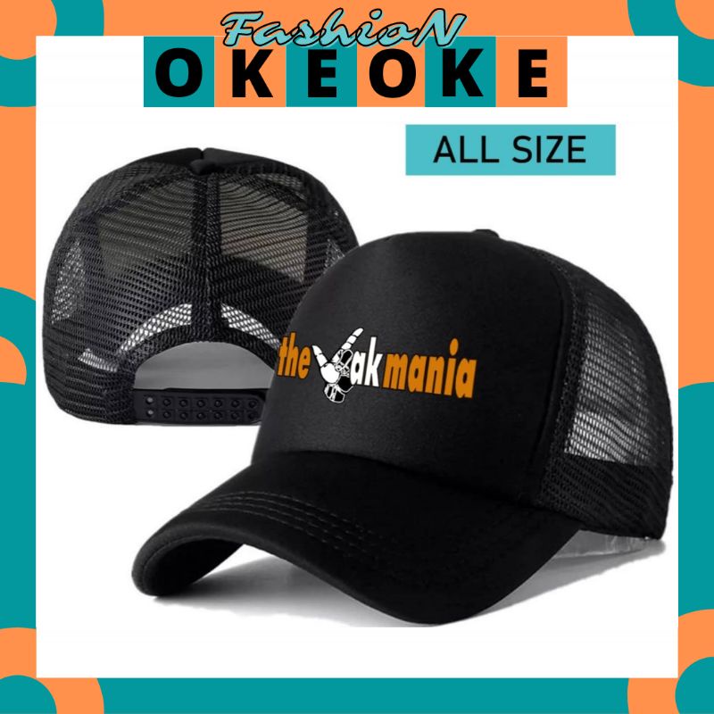 OkeOkeFashion Topi Trucker THE JAK MANIA - Topi Distro THE JAK MANIA Logo - Topi THE JAK MANIA Premi