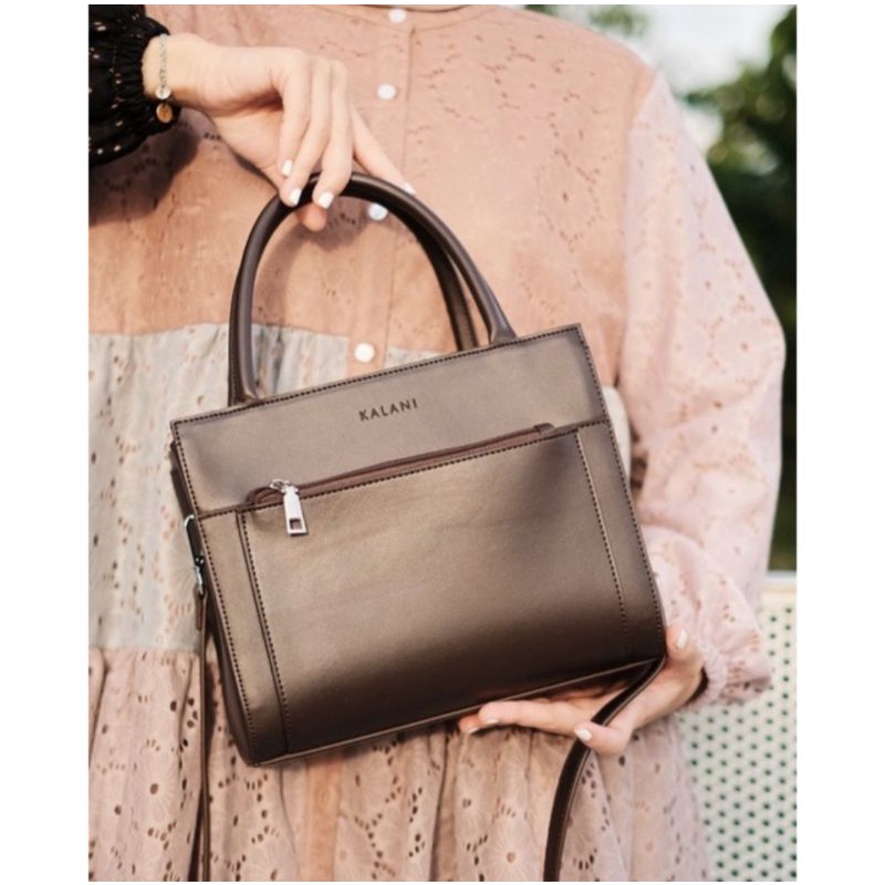 Preloved like New Kalani Bags Sandrine Coffee