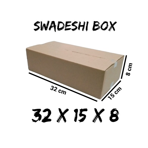 

kardus/karton/box uk. 32x15x8 cm untuk packing singlewall polos