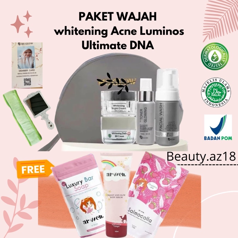 (free body serum arven) PAKET WAJAH MS GOW
