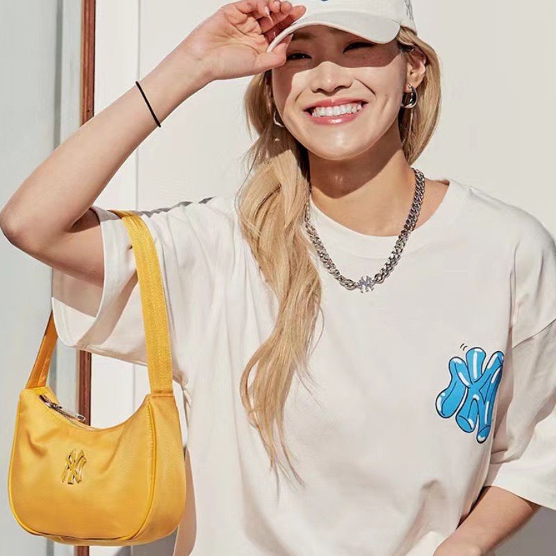 (Bisa COD) 4020 Tas Wanita Import N.Y Retro Tas Bahu