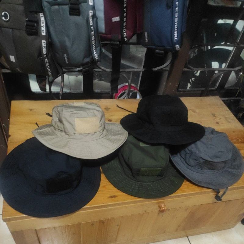 Topi Rimba Tactical Velcro