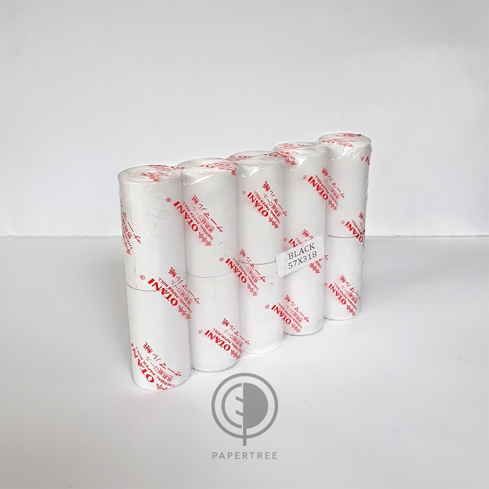 

[PACK/10Rolls] Register Rolls/Kertas Struk Thermal Otani Uk. 57x31 mm