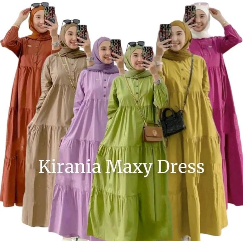 GAMIS KIRANIA RAYON TEBAL/GAMIS RAYON/SETELAN RAYON