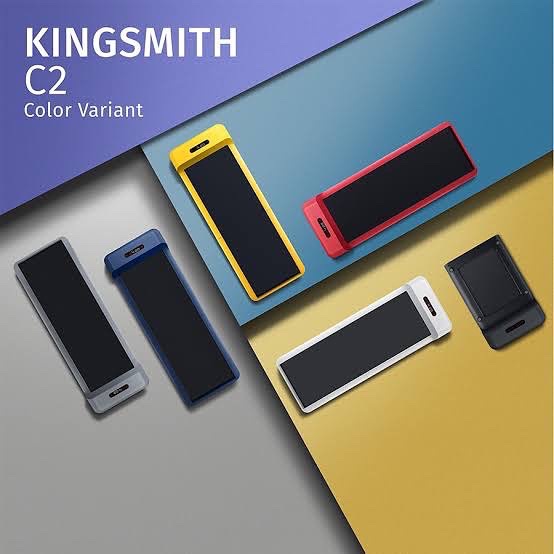 Kingsmith Walking Pad C2 Smart Foldable Colorful Fitness Treadmill Maks 100 KG / 746W - Garansi Resmi 1 Tahun