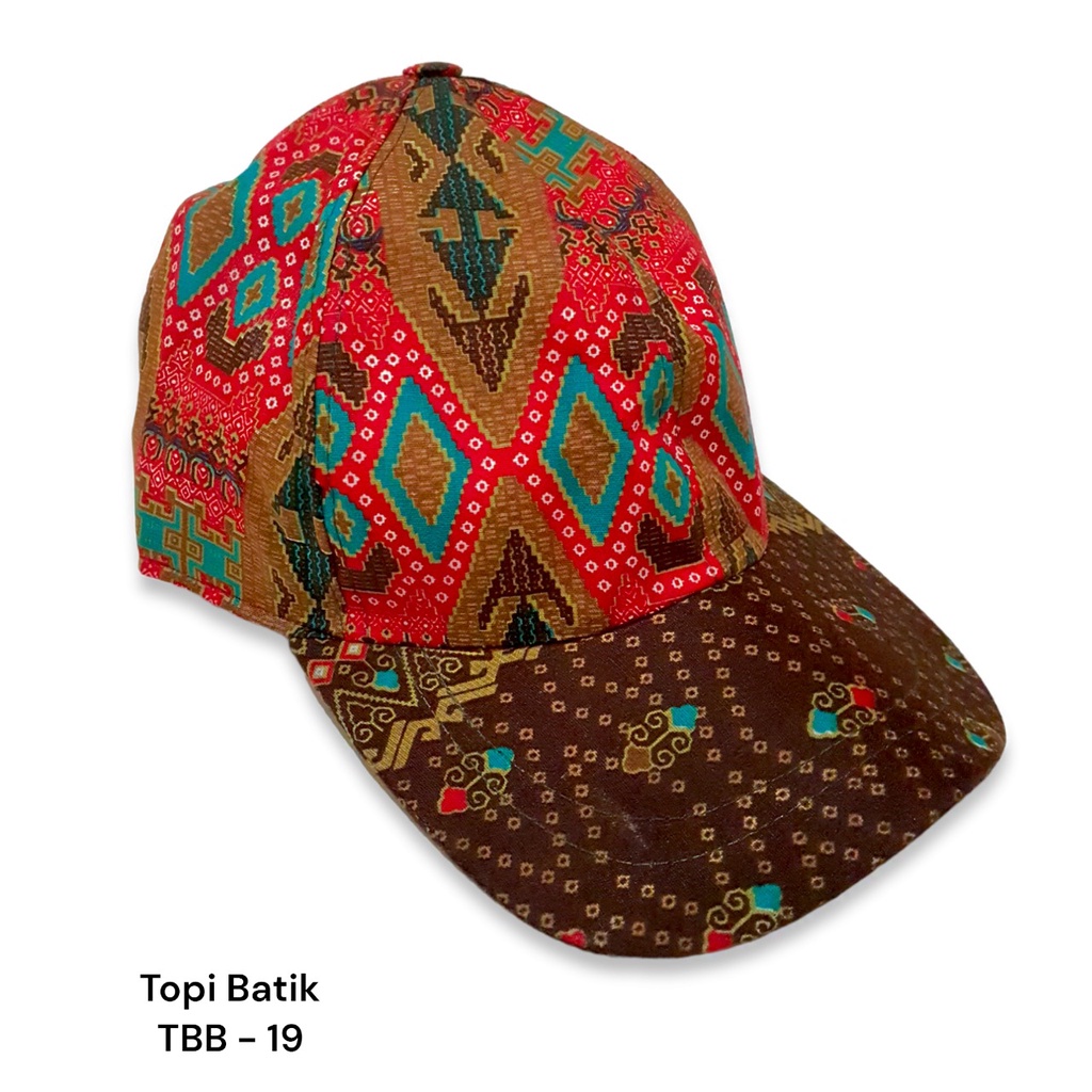 Topi Batik Baseball Handmade Batik Cap TBB_19 / Topi Batik Kain Baseball Jogja