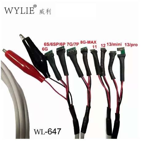 KABEL POWER SUPPLY WYLIE WL-647 SIMPLE TYPE FOR IPHONE 6-13 SERIES