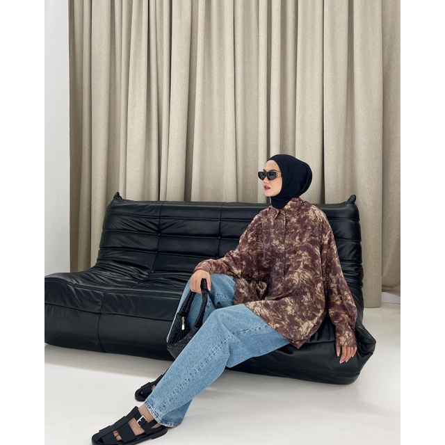 TRICK & TRICKY OVERSIZED SHIRT TYEDIE