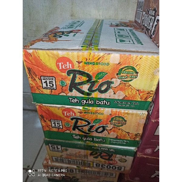 

(GOSEND / GRAB EXPRESS ONLY) TEH RIO 1 KARTON