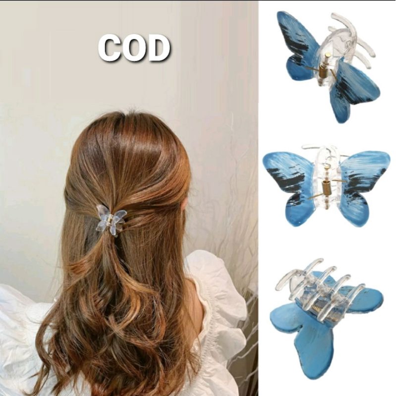 JEDAI MIKA KUPU KUPU MINI 4 CM JEPIT RAMBUT