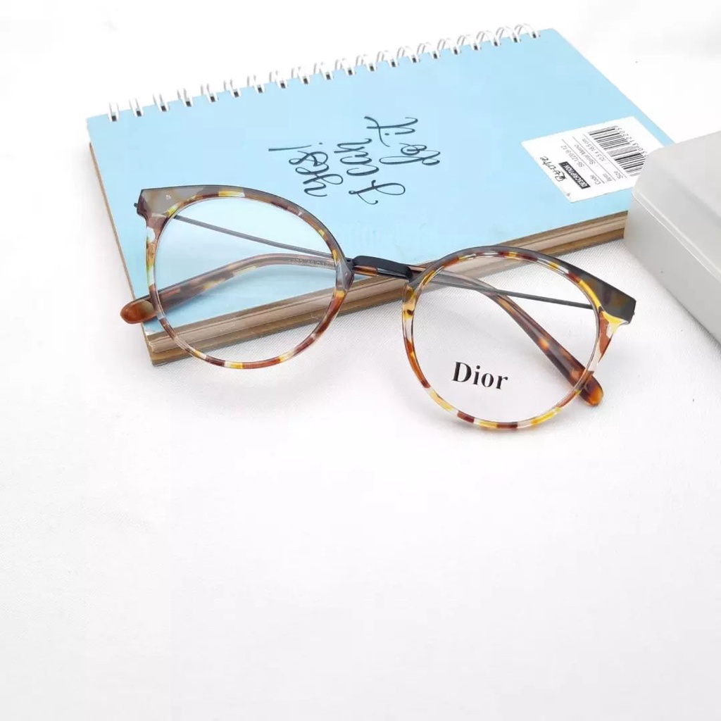 KACAMATA DIOR 1708 BISA GANTI LENSA ANTI RADIASI BLURAY PHOTOCROMIC