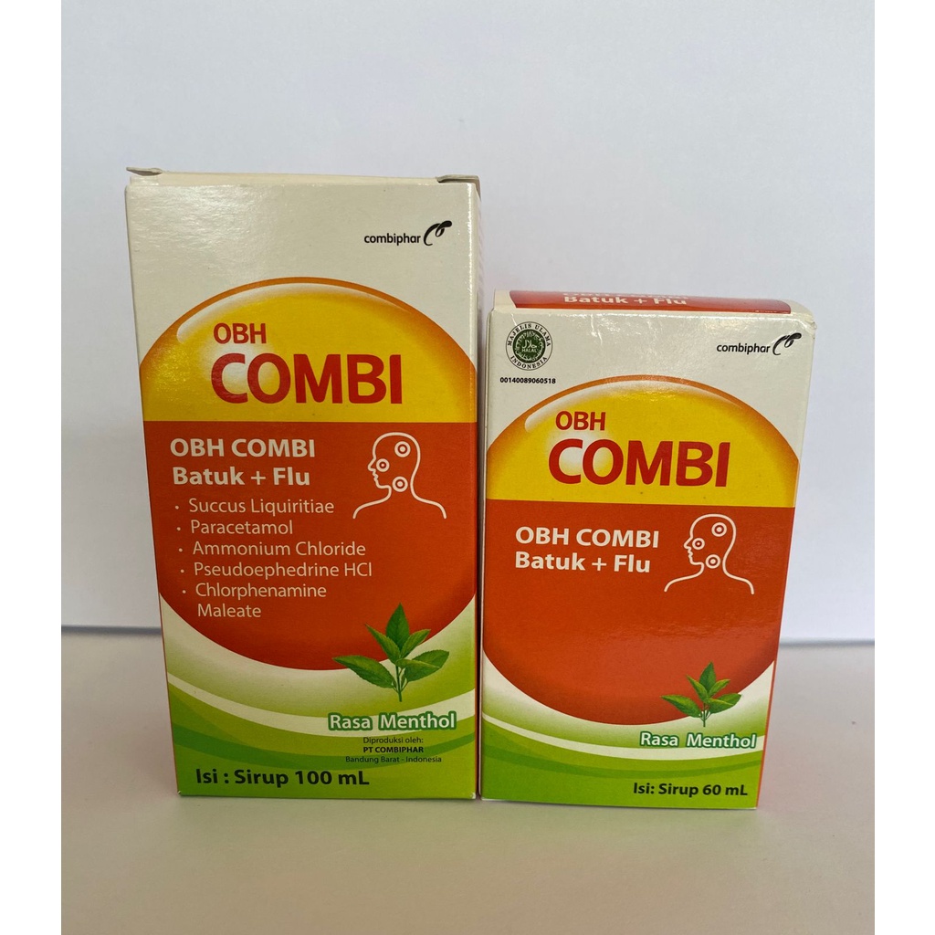 OBH Combi Batuk Plus Flu Sirup Menthol