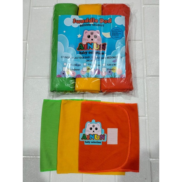 PROMO !!! Terbaru !! set 3pcs bedong + 3pcs gurita rekat