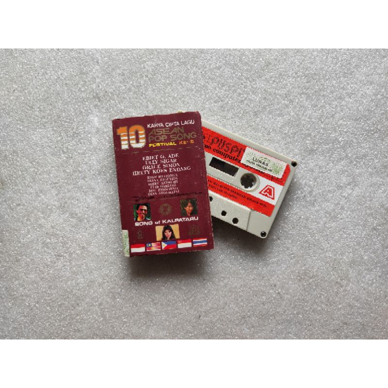 kaset pita kompilasi ASEAN POP SONG festival ke 2 song of kalpataru