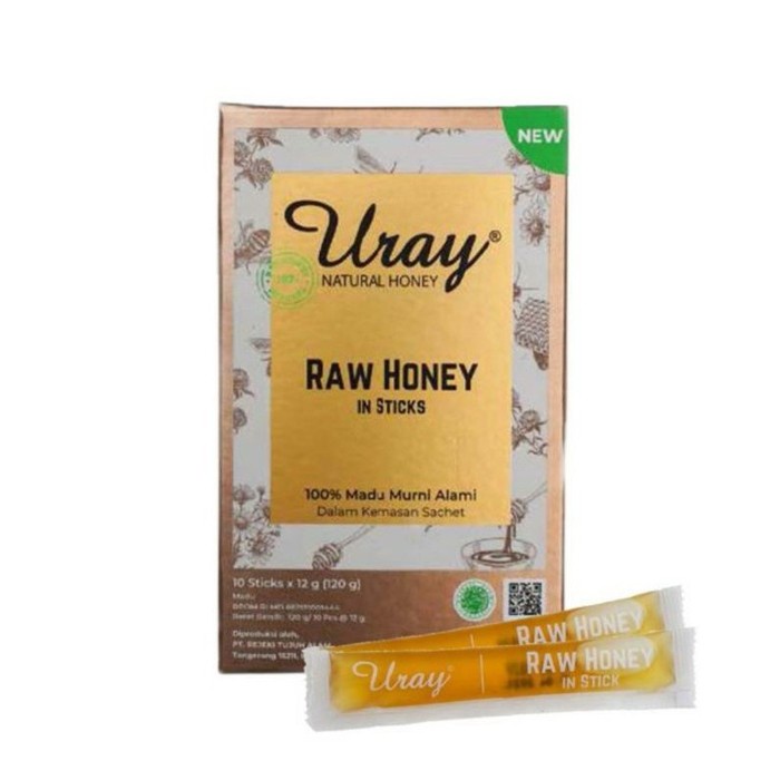 

Uray Raw Honey In Stick / Madu Murni Alami 120 Gram