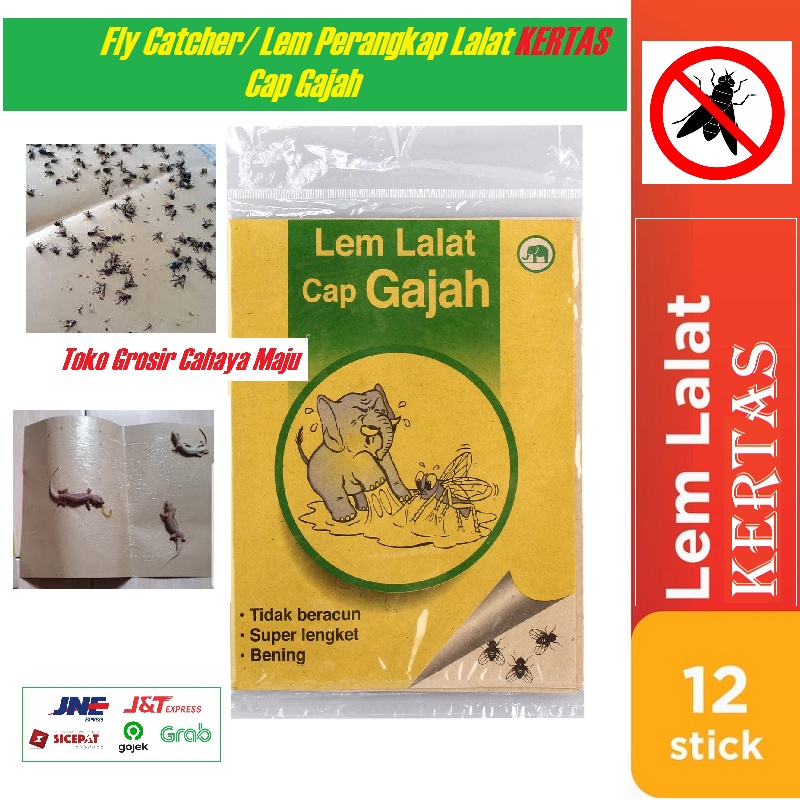 Lem Lalat Kertas Cap Gajah