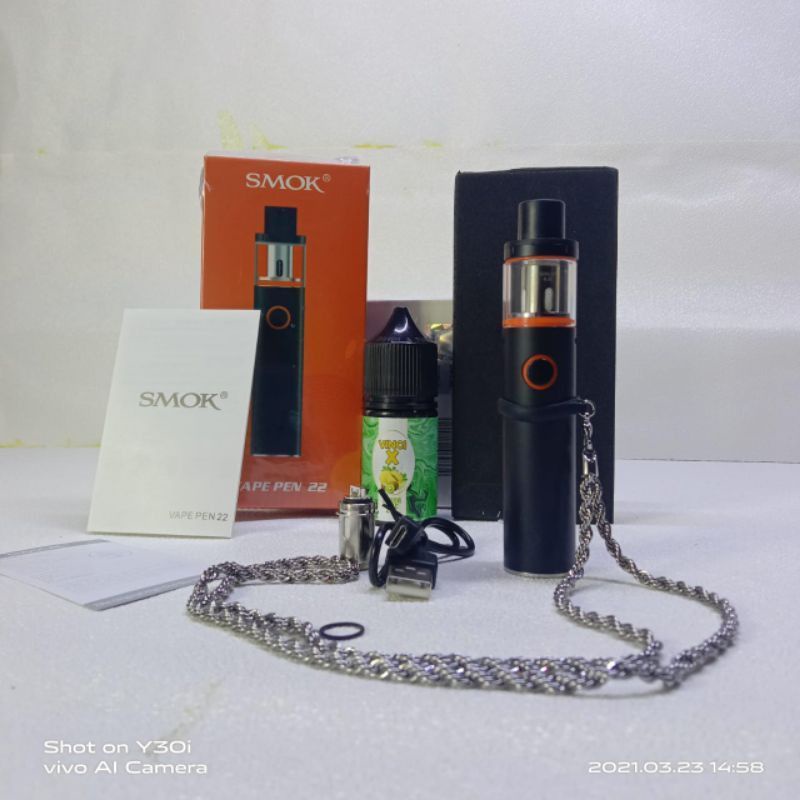 COD New elektronik terlaris obral vapoor vapee vep smoke pen 22 full set termurah