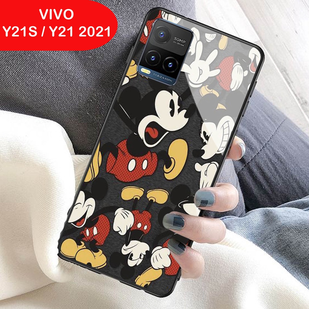Softcase Handphone VIVO Y21 Y21S Y33S - Case Handphone Y21 Y21S Y33S [T100].