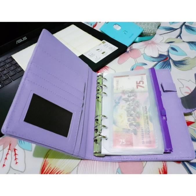 

PAKET MURAH Binder A6 Financial Planner Saving Challenge 6 Hole Binder