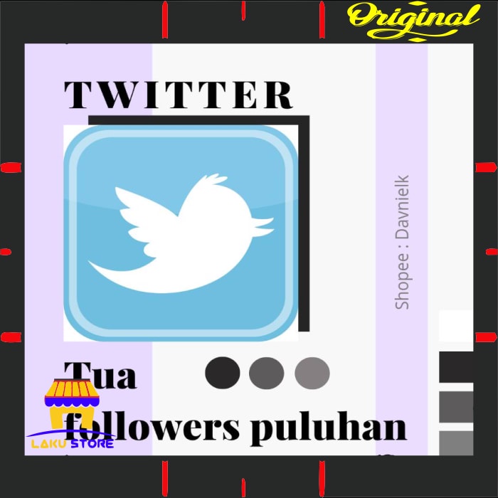 Odading [8/1] New Laris Akun Twitter Tua 2014-2011 Followers Puluhan Best Seller - Big Sale / Promo