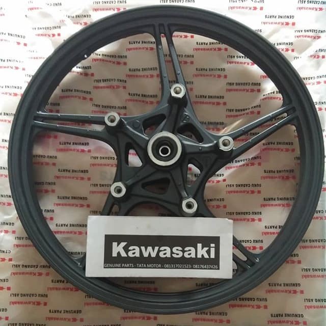 Pelek Depan Athlete, Spare Part Kawasaki. #Original