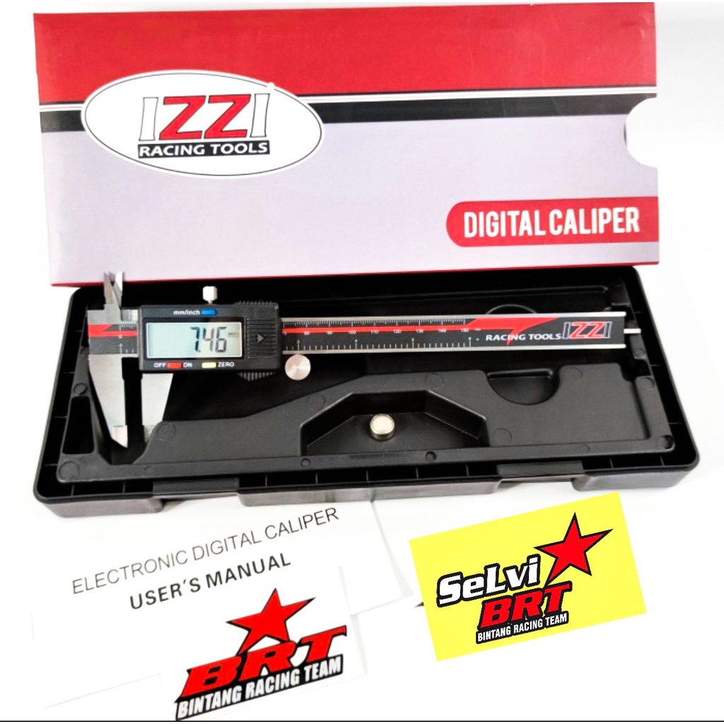 DIGITAL LCD CALIPER KALIPER 150mm P1006 IZZI BRT
