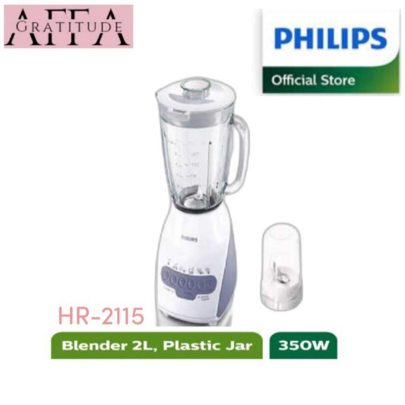 Philips Blender Plastik HR-2115 Blender 2L Plastik Jar