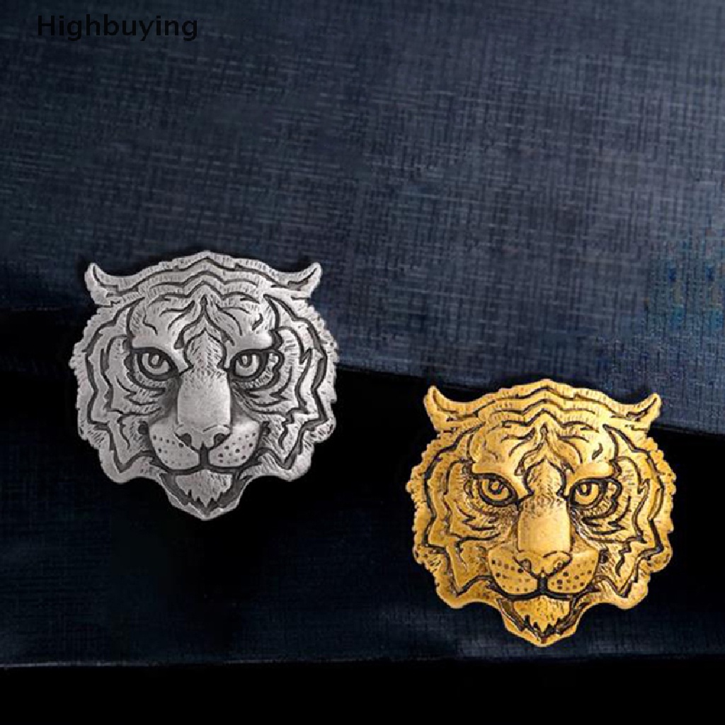 Hbid Berlian Imitasi Harimau Bros Tiger Head Pesta Santai Bros Pin Hadiah Glory