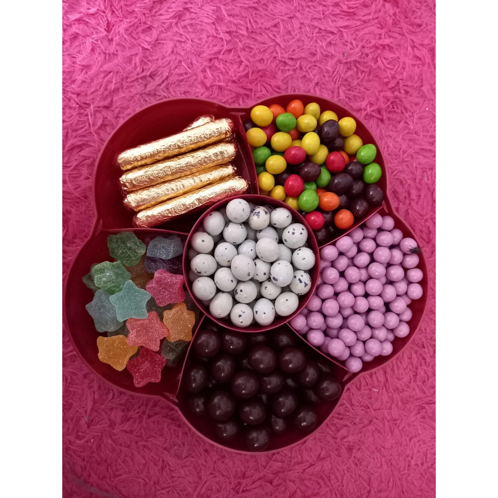 

coklat toples bunga 6 variant cokelat