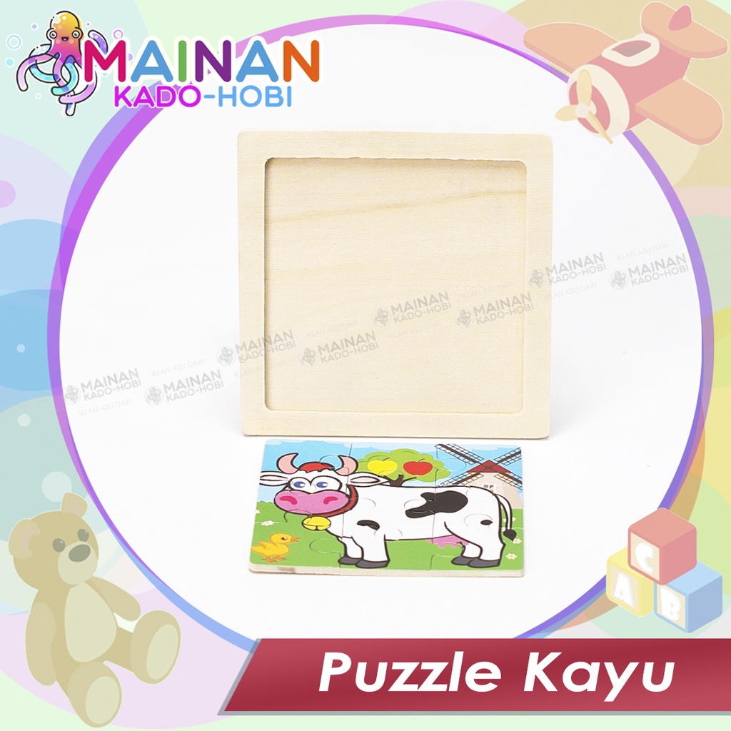 GROSIR MAINAN PUZZLE ANAK UNISEX KARAKTER ANIMAL